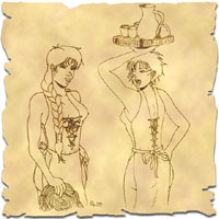 Sybelle et Miléna